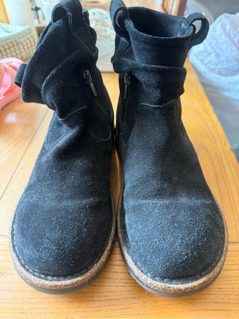 Birkenstock Luton Suede Leather Boots.